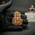 Mặt Phật Di Lặc Trầm hương Sánh chìm dầu vàng bọc vàng 10K